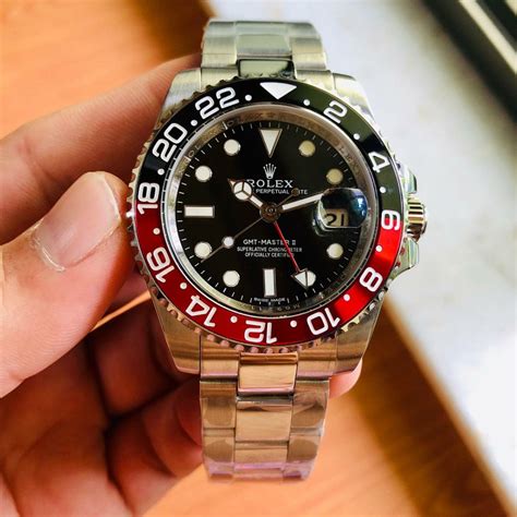 rolex gmt negro y rojo|Rolex GMT.